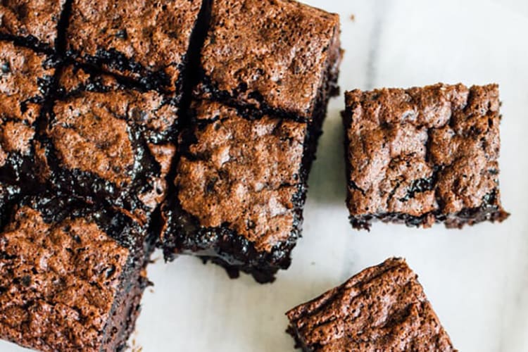 fudgy black bean brownies are a moist and decadent chocolate treat