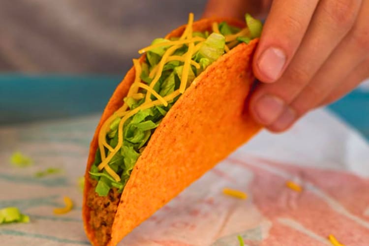 The Nacho Cheese Doritos Locos Taco is a gluten-free choices. 