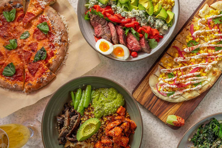 Various meals from True Food Kitchen in Las Vegas