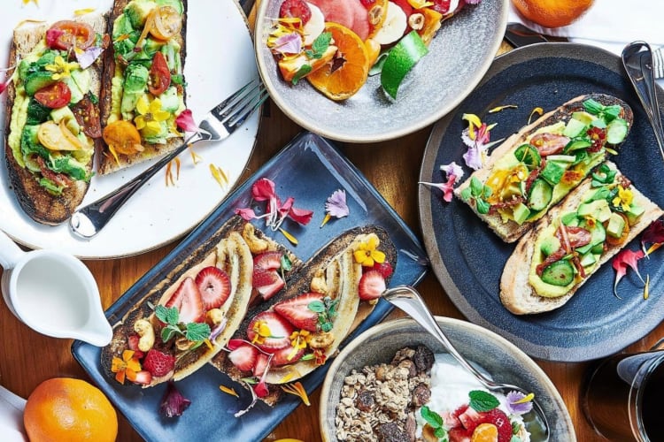 A variety of meals from Truth and Tonic in Las Vegas