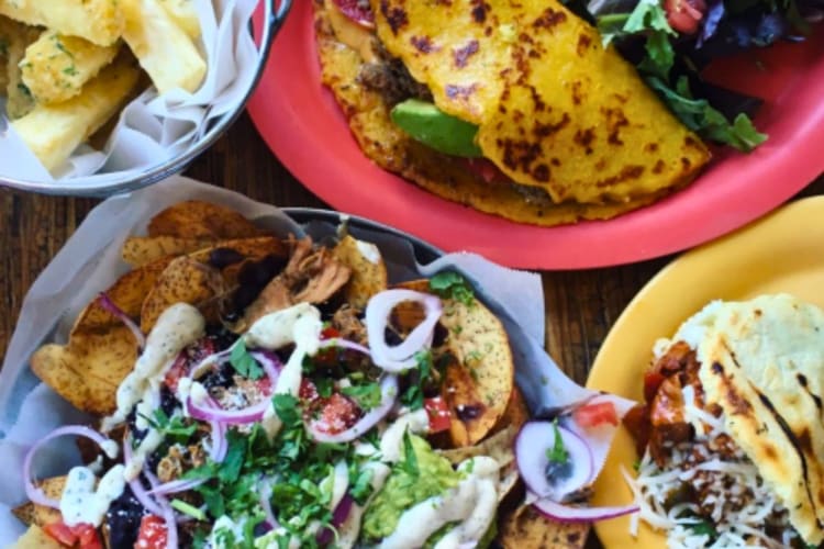 Food from one of the best gluten-free restaurants in San Francisco.