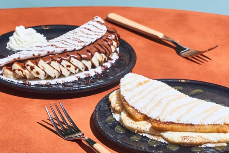 Sweet, gluten-free crepes.