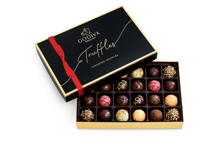 Godiva chocolates are a great date night gift idea.