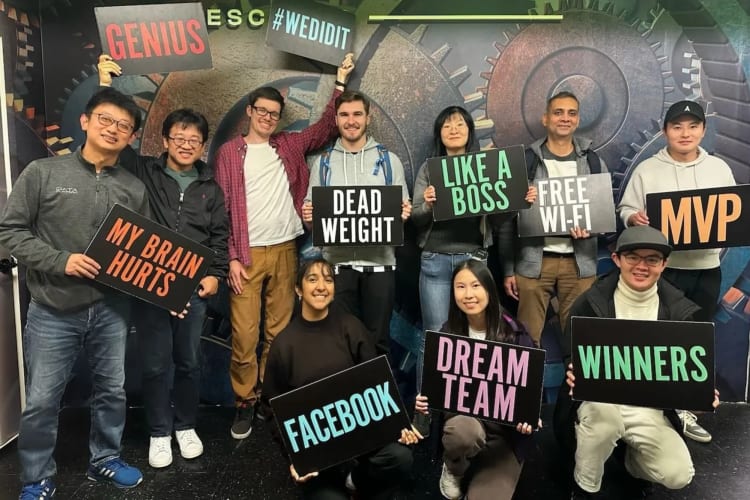 Escapes rooms are classic team building activities in Seattle.