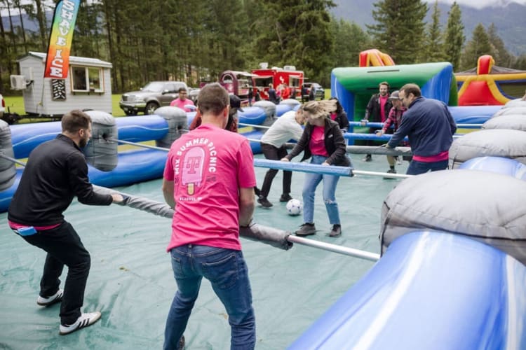 Pub Olympics are a fun team building activity in Seattle