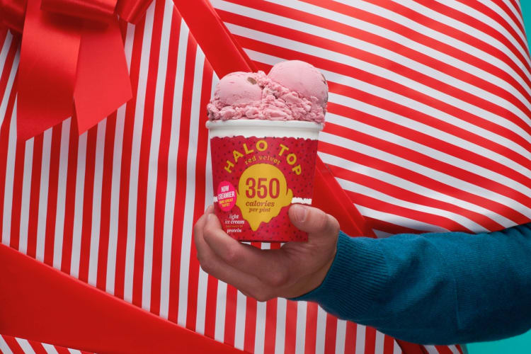 Red velvet is a classic Halo Top flavor