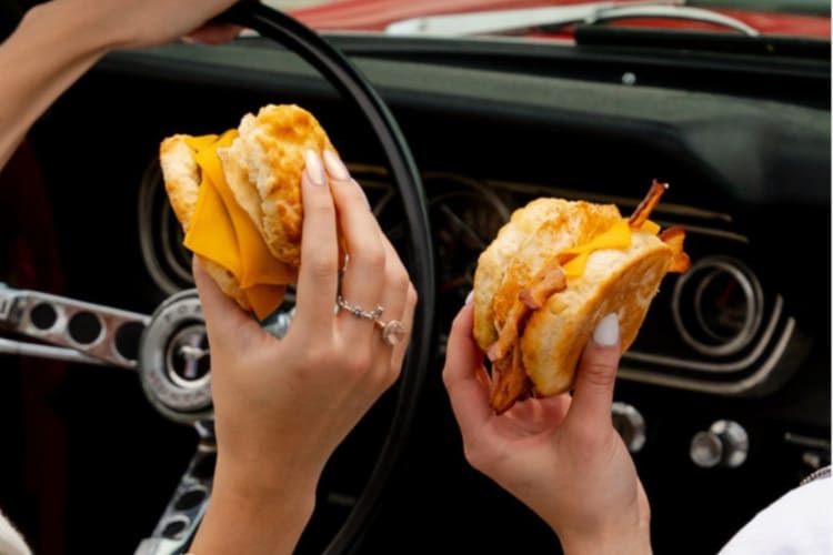 Hardee's breakfast biscuits