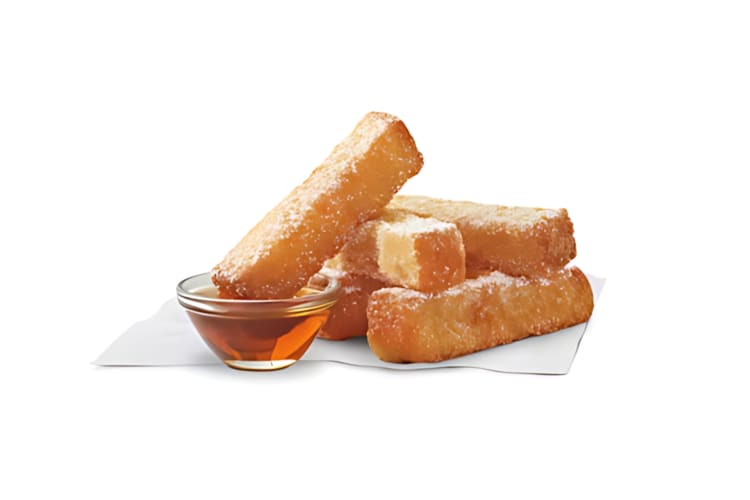 French Toast Dips with maple syrup
