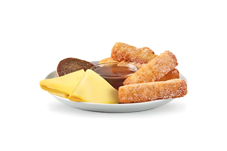 French Toast Dips Platter from Hardee's Breakfast Menu