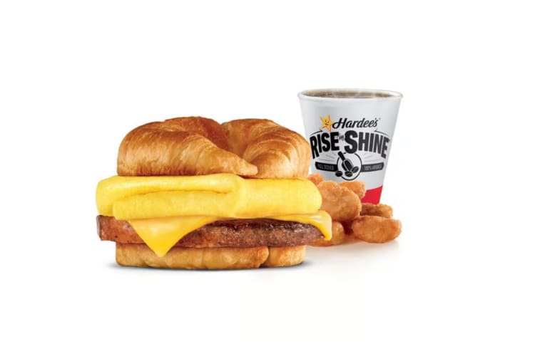 Sunrise Croissant from Hardee's breakfast menu
