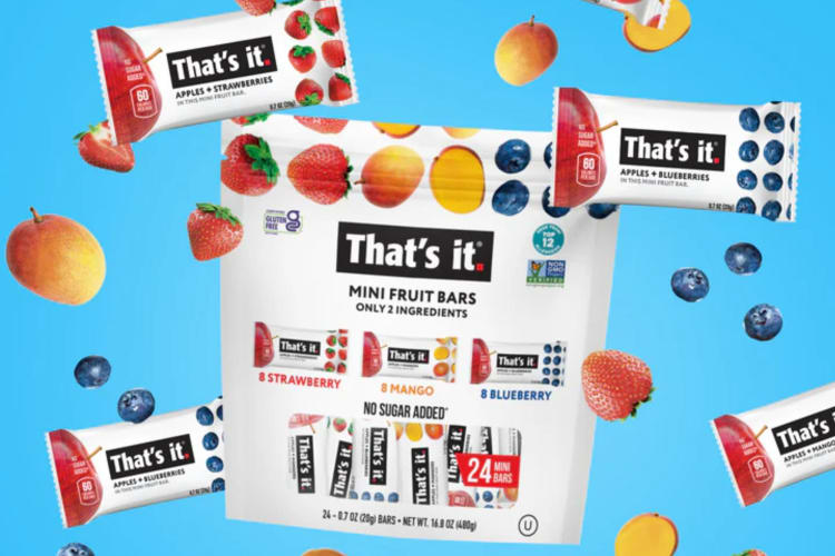 Fruit bars can be the healthiest candy.