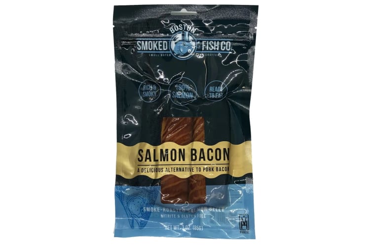 Salmon bacon is one of the healthiest bacon types.