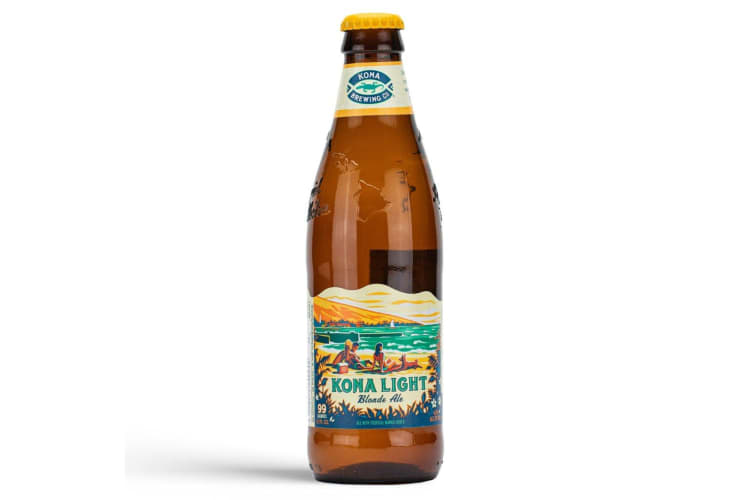 Kona Light is one of the healthiest beer brands.