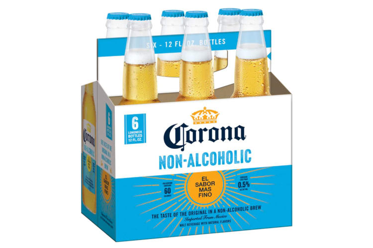 Corona Non-Alcoholic Malt Beverage Mexican Import Brew.