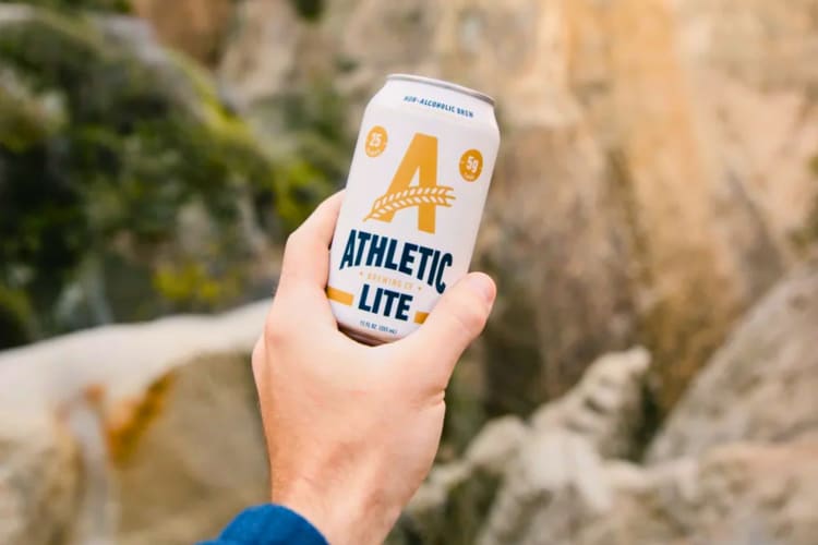 Athletic Lite is an option for the healthiest beer.