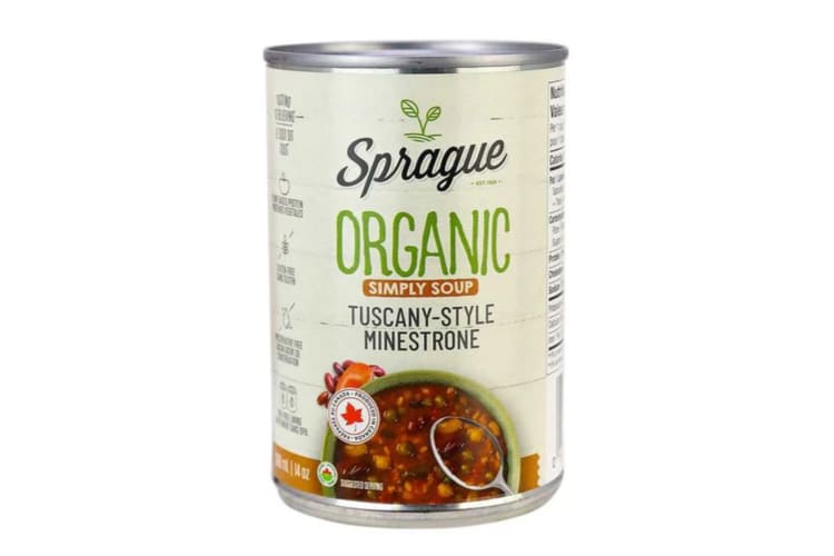 One of the healthiest canned soups.