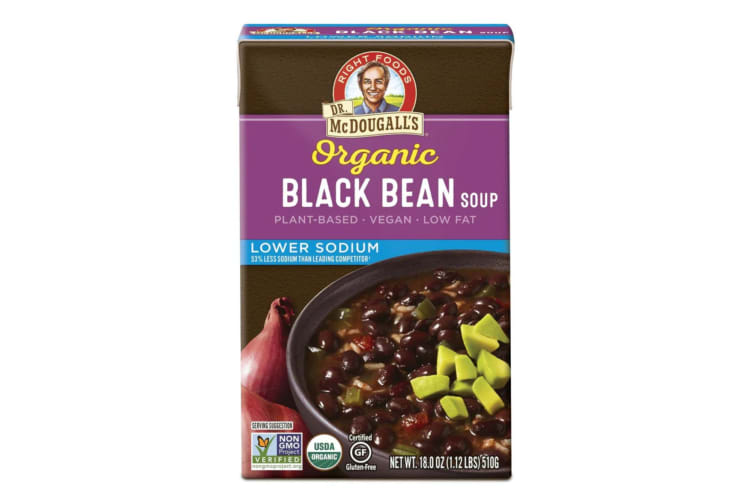 One of the healthiest canned soups.