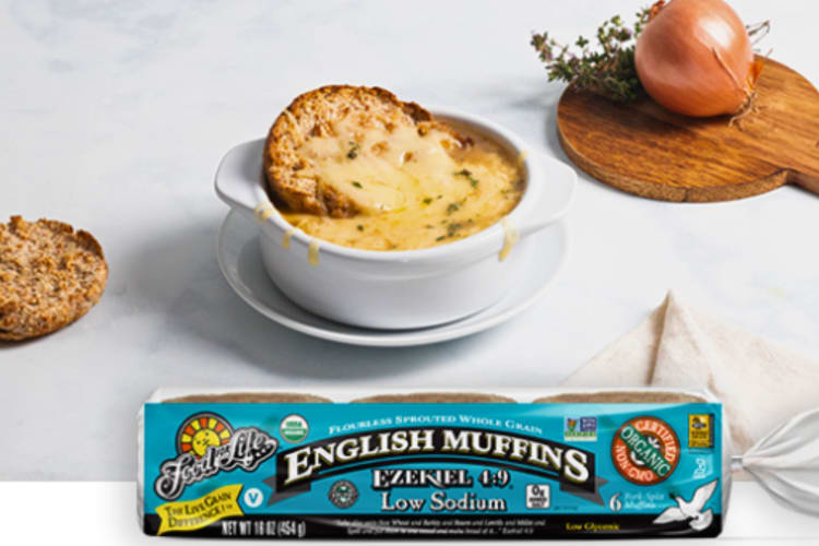 Low-sodium english muffins.