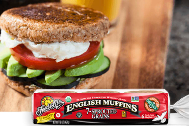 Gluten-free English muffins.