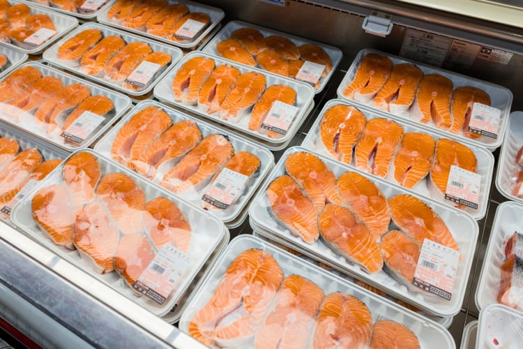 Salmon is the healthiest food at Costco.