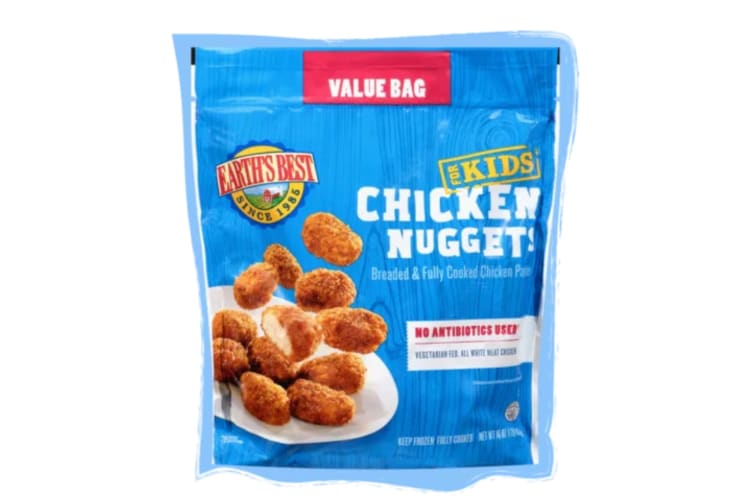 Earth’s Best® Baked Chicken Nuggets are made with tender all white meat chicken.