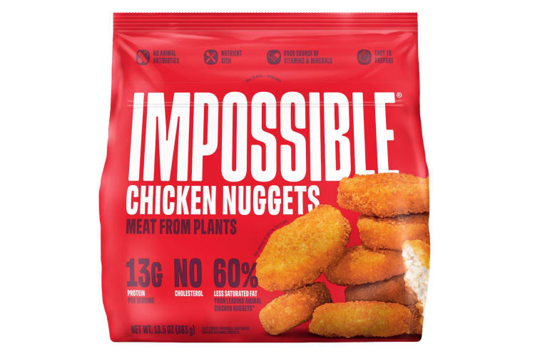 Impossible chicken nuggets are some of the healthiest frozen chicken nuggets.