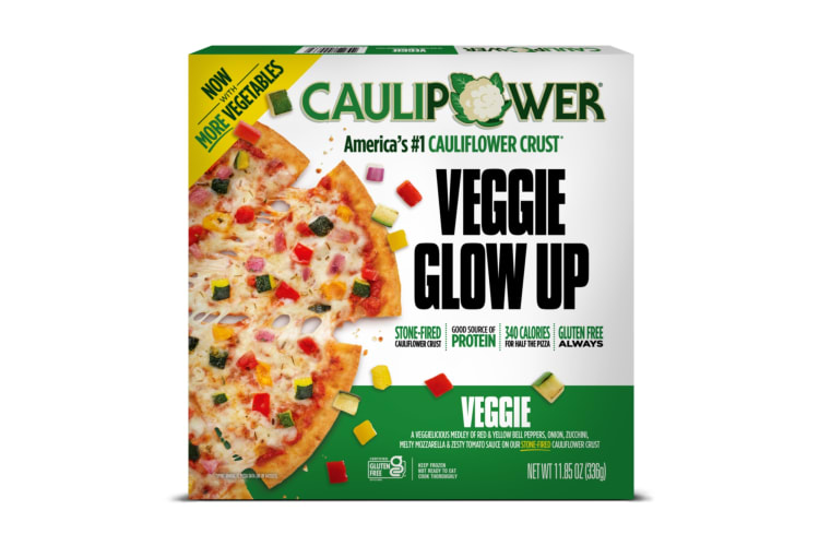 Caulipower Veggie Glow Up is one of the healthiest frozen pizza