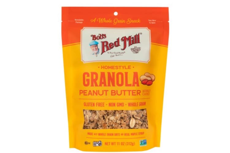 Peanut butter is one of the healthiest granola types.
