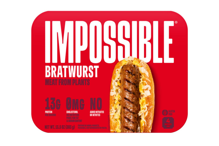 A pack of vegetarian healthiest hot dogs.