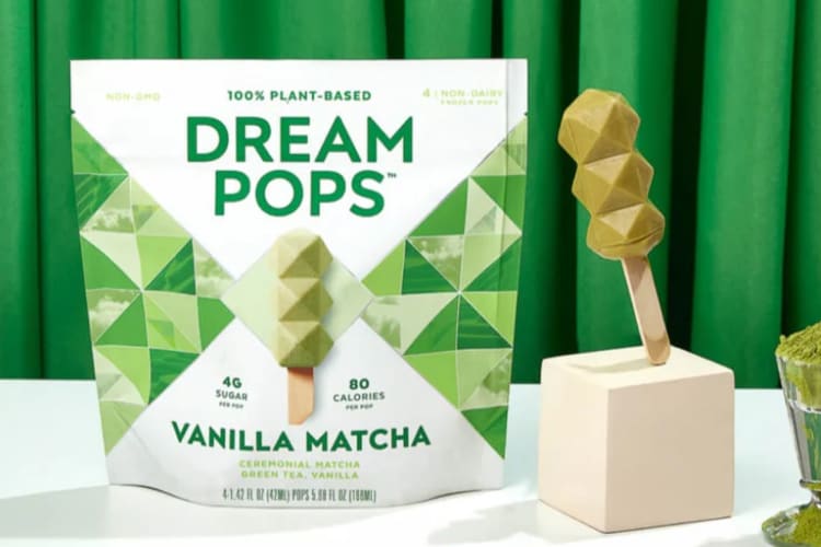 Dream Pops is an awesome choice if you’re looking for the healthiest ice cream.