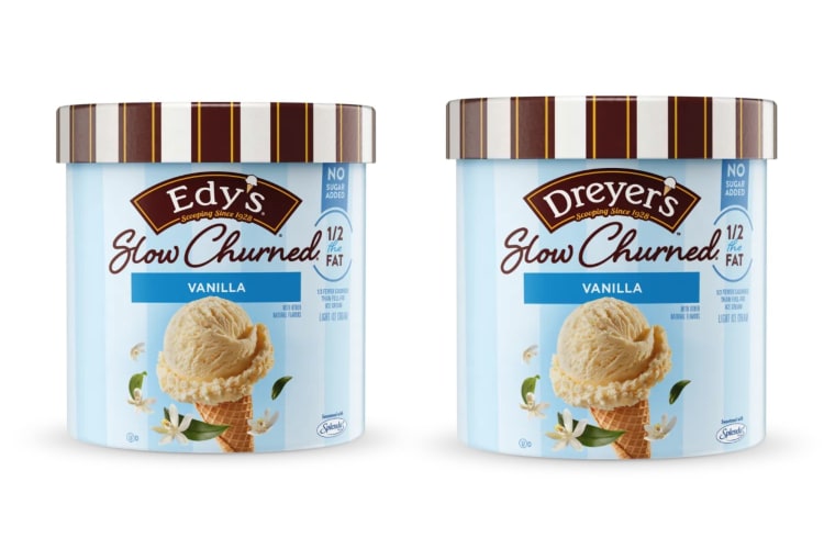 Edy's is one of the healthiest ice cream brands.