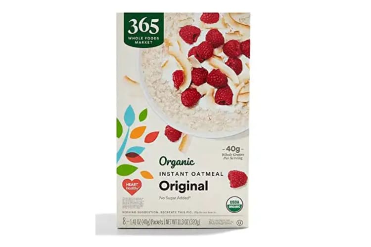 365 by Whole Foods Market, Organic Instant Oatmeal.