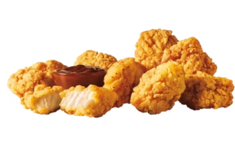 The mini popcorn chicken is one of the healthiest items at Sonic.