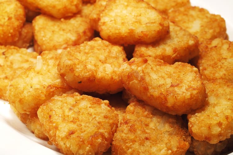 Crispy hash browns are a crunchy healthy item at Burger King