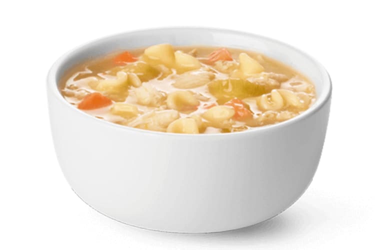 Chicken Noodle Soup of course makes it on the list of the healthiest items at Chick-Fil-A. 