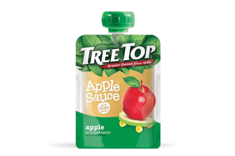 Tree Top Apple Sauce Pouch – it’s one of the healthiest items at Jack in the Box.