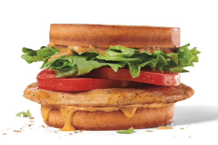 Grilled chicken sandwich