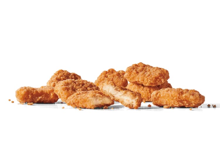 Chicken nuggets are one of the healthiest items at Jack in the box.