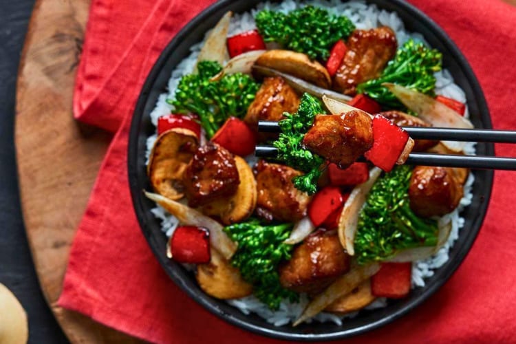 Black Pepper Angus Steak is one of the healthiest items at panda express.
