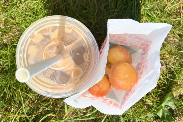 Some of the healthiest items at Dunkin' Donuts.
