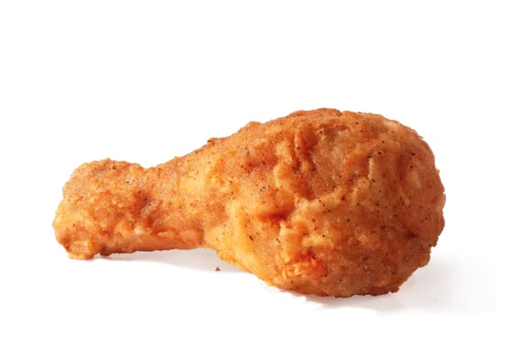 A KFC chicken drumstick.