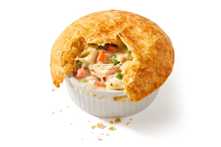 A chicken pot pie from KFC.