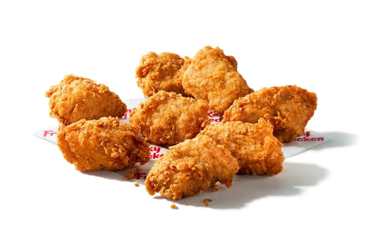 8 pc. chicken nuggets from KFC.