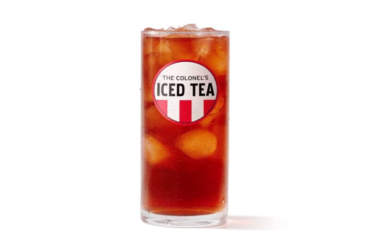 Colonel’s Unsweet Tea at KFC.