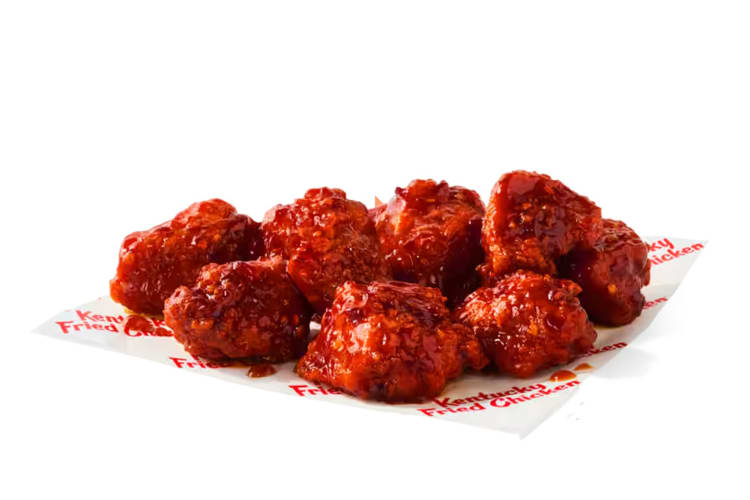 Saucy nuggets are one of the healthiest items at KFC.