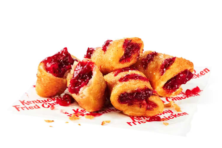 Cherry Pie Poppers from KFC.