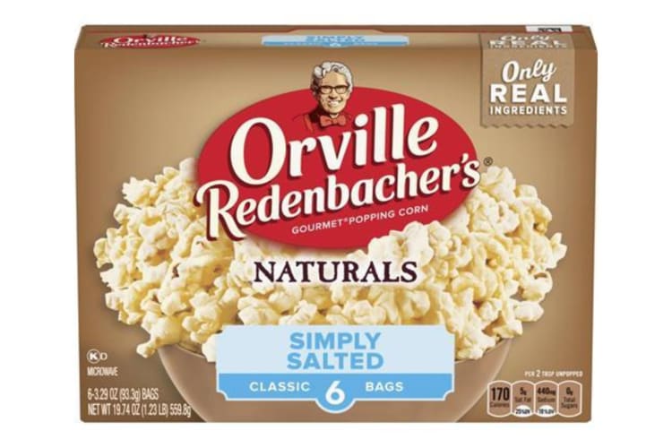 Simply Salted microwave popcorn combines wholesome whole-grain goodness with oil and salt—and nothing else.