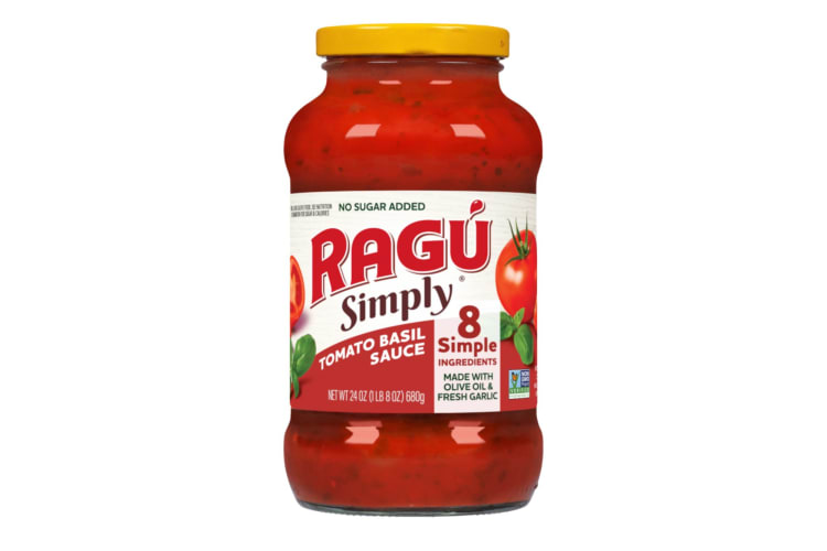 Ragú is some of the healthiest jarred pasta sauce.