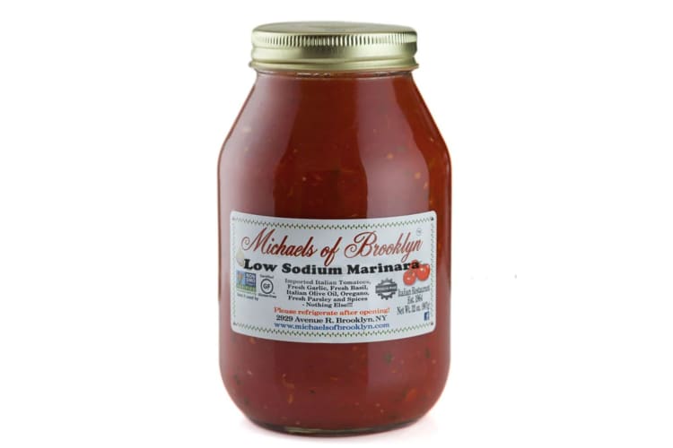 A low-sodium version of the healthiest store-bought pasta sauce.