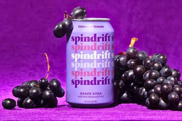 Concord Freeze is the name of a grape soda. 